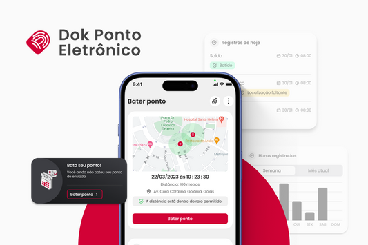 Dok Ponto Eletrónico | MVP de aplicativo mobile