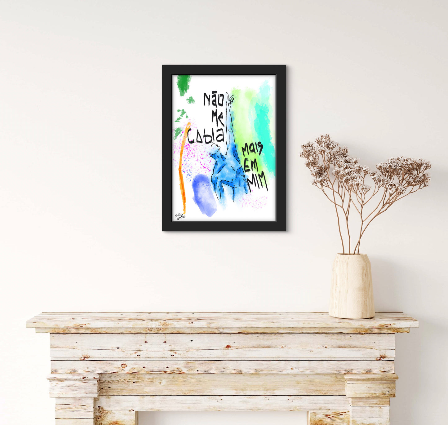 Não me cabia mais em mim