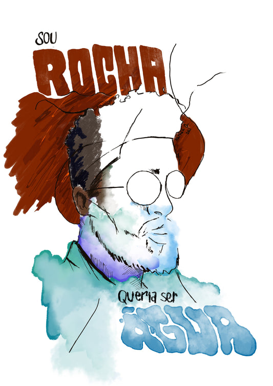 Sou rocha, queria ser água