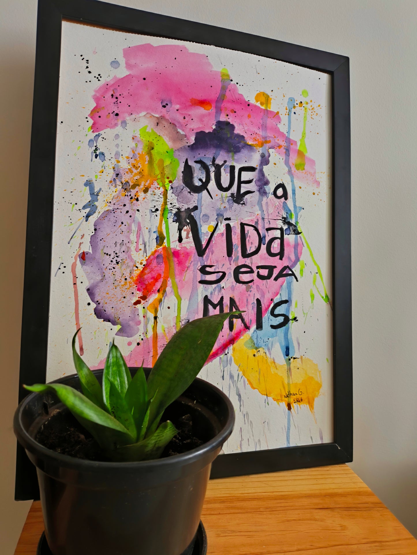 Que a vida seja mais
