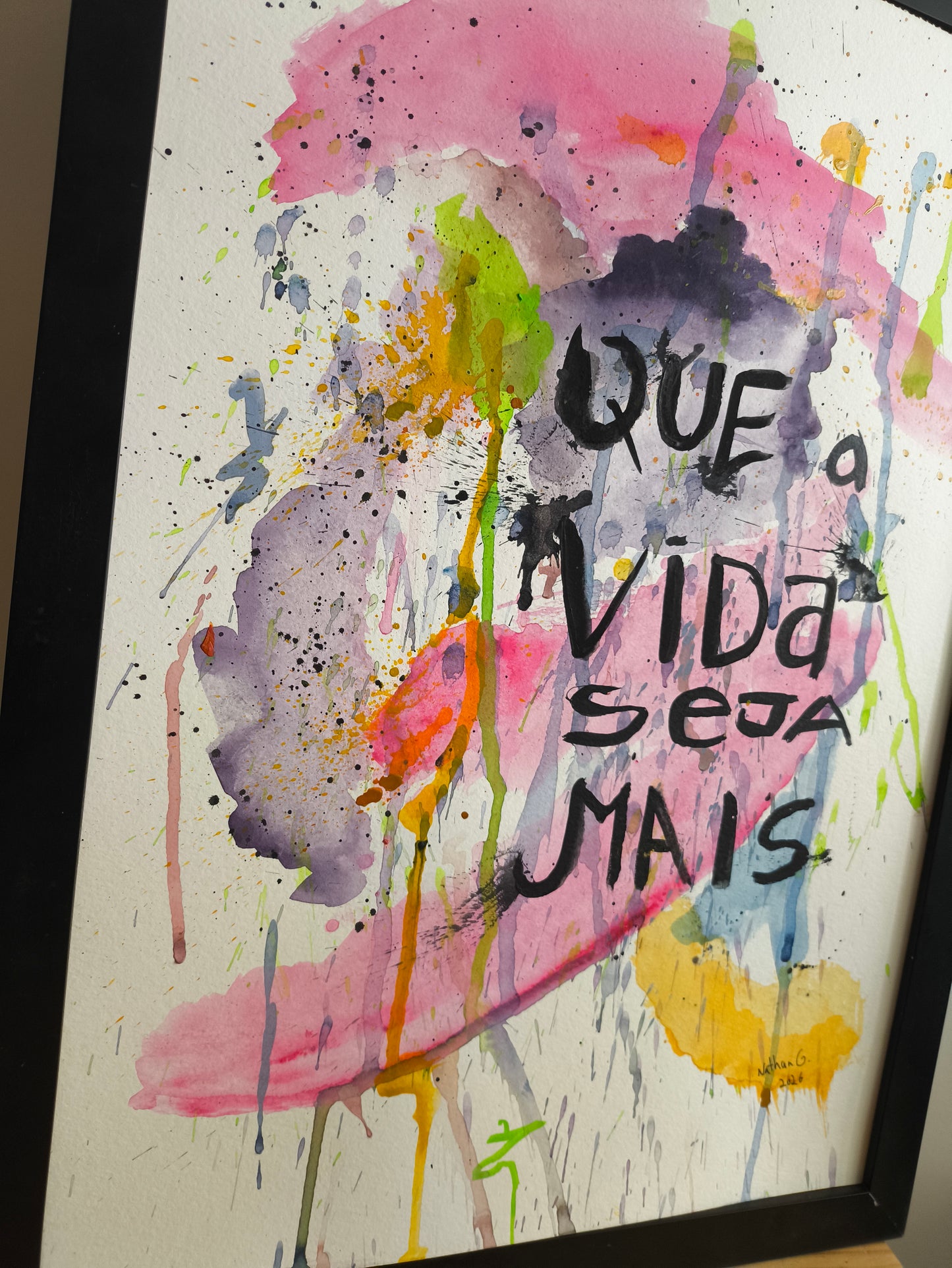 Que a vida seja mais