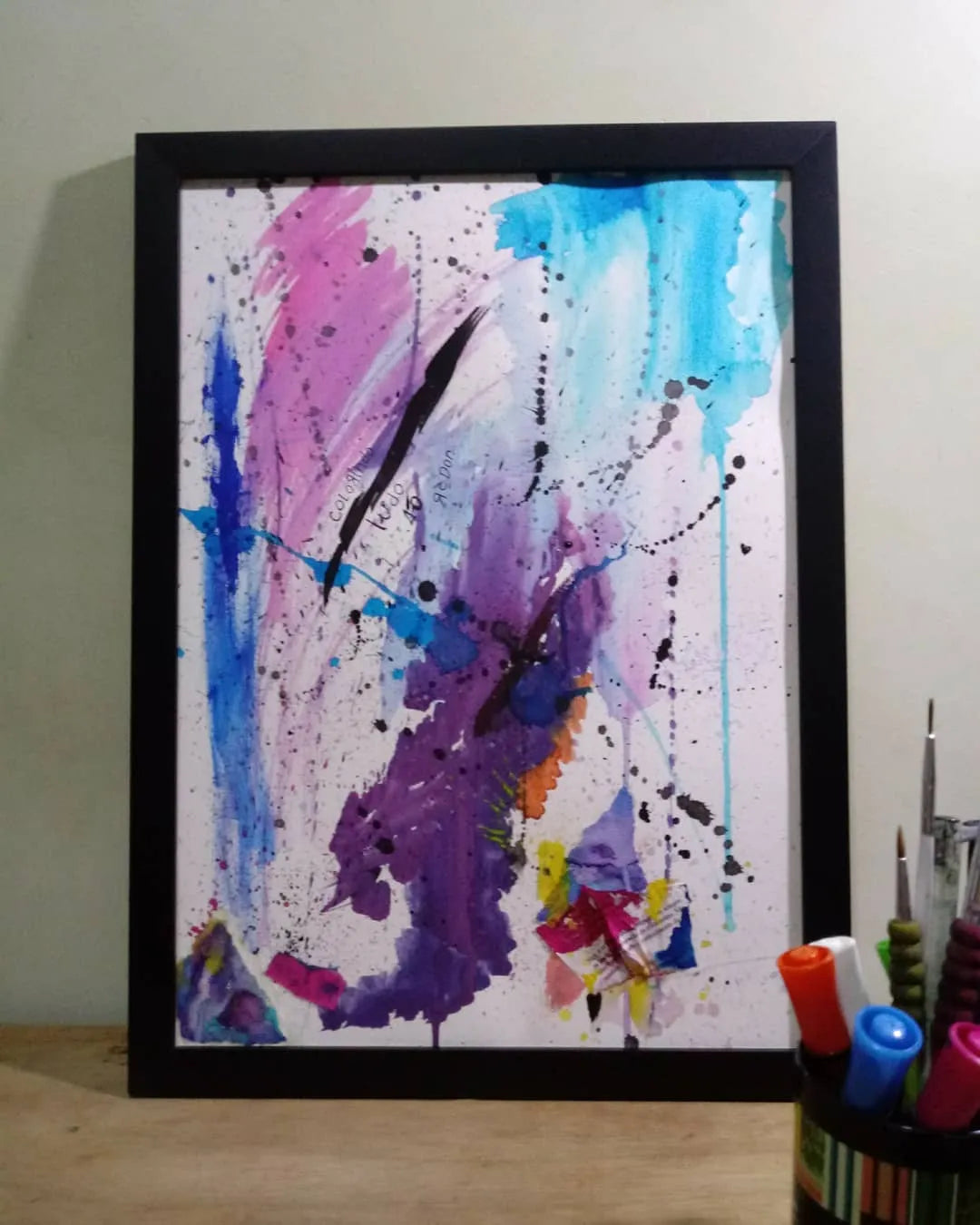 Colorindo tudo ao redor