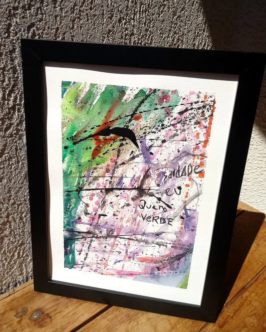 Saudade, eu quero verde