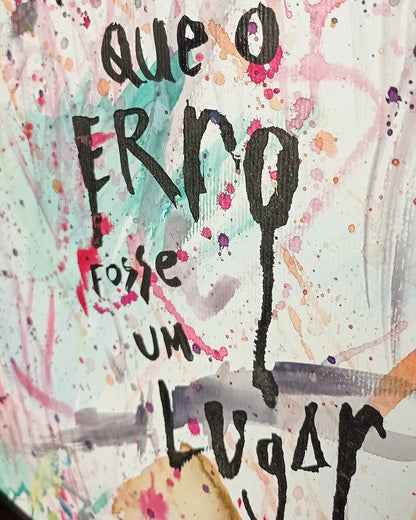 Pensei que o erro fosse um lugar