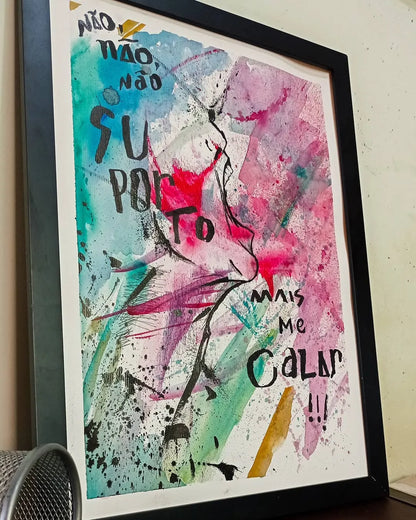 Não suporto mais me calar