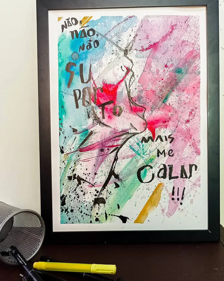 Não suporto mais me calar