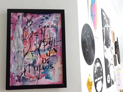 O mundo salga os olhos